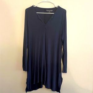 Soft Surroundings Blue Long Sleeve Top Size Large